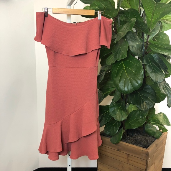 Soprano Dresses & Skirts - NWOT Soprano Mauve Off Shoulder Dress